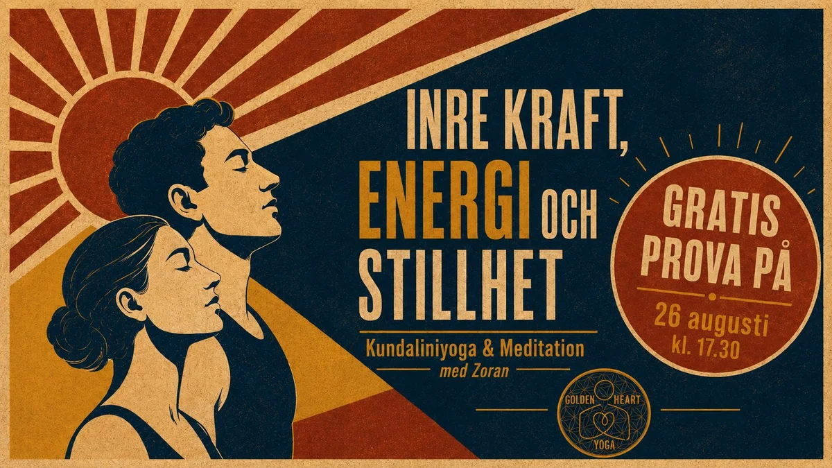Prova på yoga - GRATIS